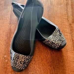 Crocs Sienna Leopard Ballet Flat 7